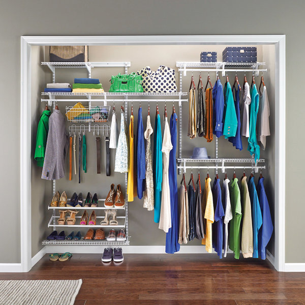 ClosetMaid ShelfTrack Standard Closet System Hardware Wayfair